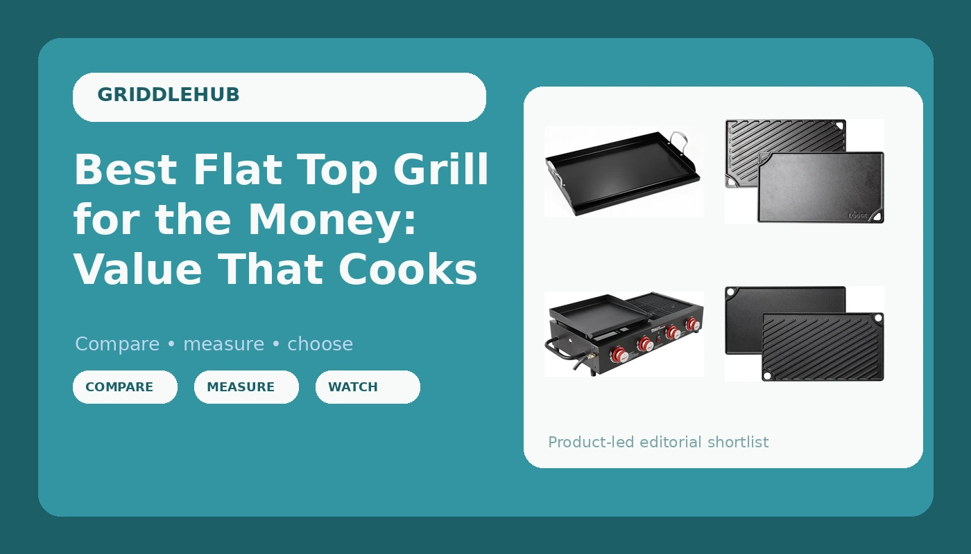 Best Flat Top Grill for the Money: Value That Cooks - GriddleHub review with measurements and honest opinion