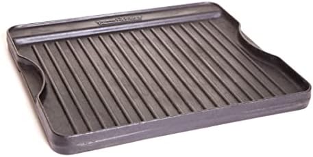 Camp Chef Cast Iron Griddle - 14 x 16, Non-Stick Grill/Griddle Sides