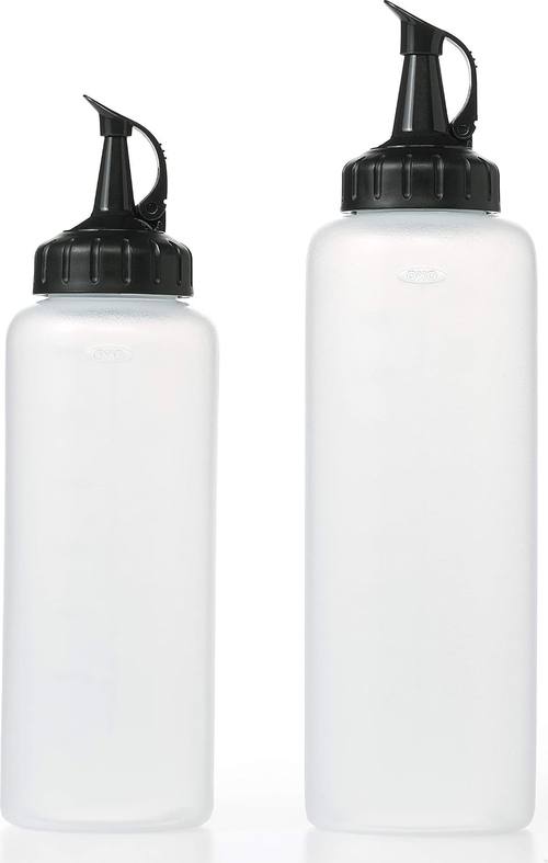 OXO Good Grips Chef's Squeeze Bottles for Sauces and Dressings - Set of 2