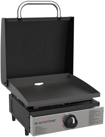 Blackstone 1814 Propane Gas Griddle, 17 Inch, Black