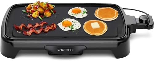 Chefman Electric Griddle with Removable Temperature Control