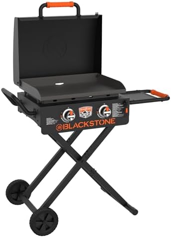 Blackstone® 2350 OTG 22" Omnivore Griddle with Hood, Black