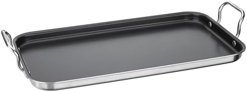 Cuisinart MultiClad Pro Triple Ply Stainless 10 by 18 Inch Non-Stick Double Burner Griddle